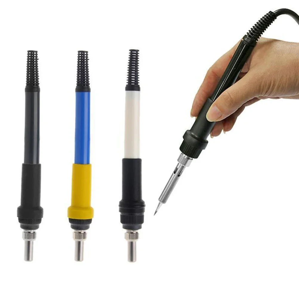 Lightweight Handle T12 Shell Handle 1 Pcs Accessories DC24V 50Hz Parts Silicone + Metal For Modifying Hakko 936
