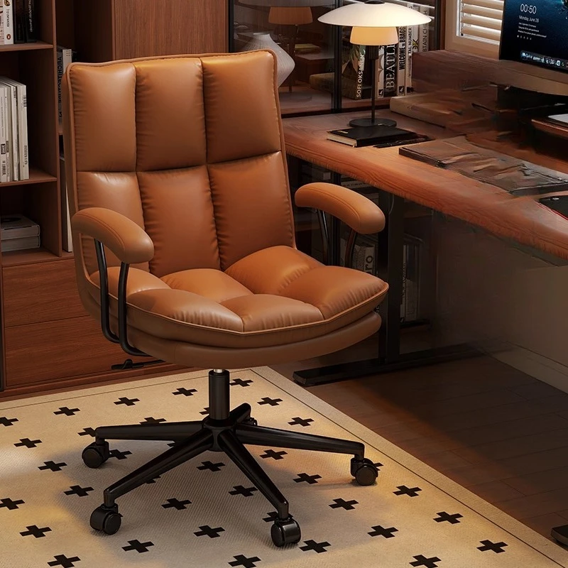 كراسي مكتب كلاسيكية فاخرة خفيفة مريحة للمنزل كرسي مكتب مستقر لغرفة النوم وغرفة الدراسة cadeira escritorio ergonommeica Furniture