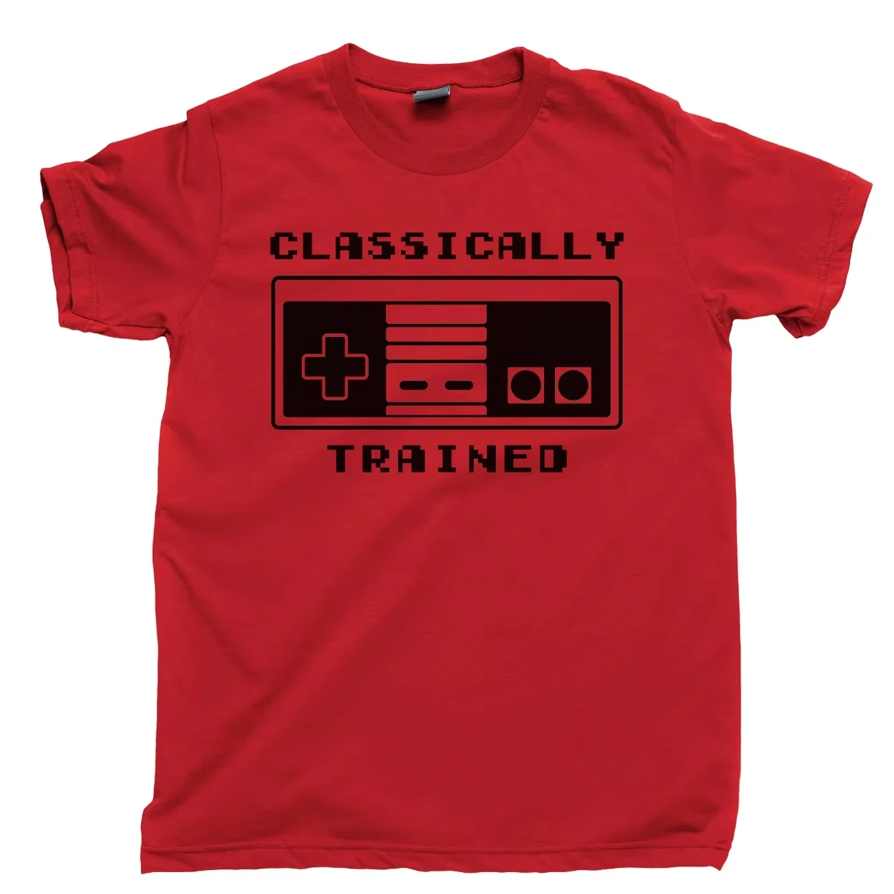 2026 New Classically Trained T Shirt 8 Bit Vintage 1980s 1990s Cartridge Video Games Tee
