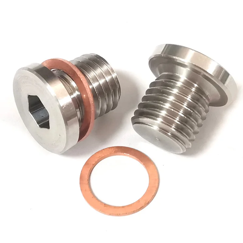 

O2 Oxygen Sensor PLUG CAP STAINLESS STEEL M12x1 5mm M12X1.25mm M12X1.75mm HEX Bung Universal