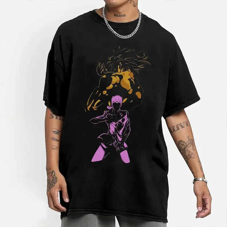 Giorno Giovanna Shirt, Anime JJ's Bizarre Adventure T-Shirt