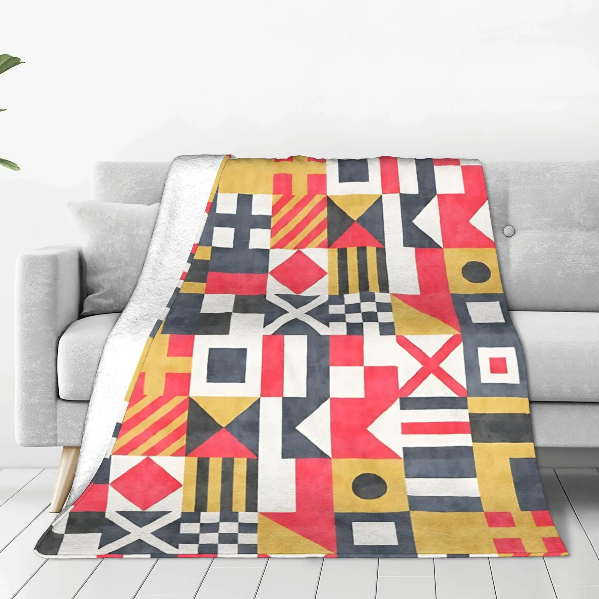 1PC maritime vintage Nautical Color Home Room Decorations Winter Blankets For Adults Bedding Home Interior Sofa Knee