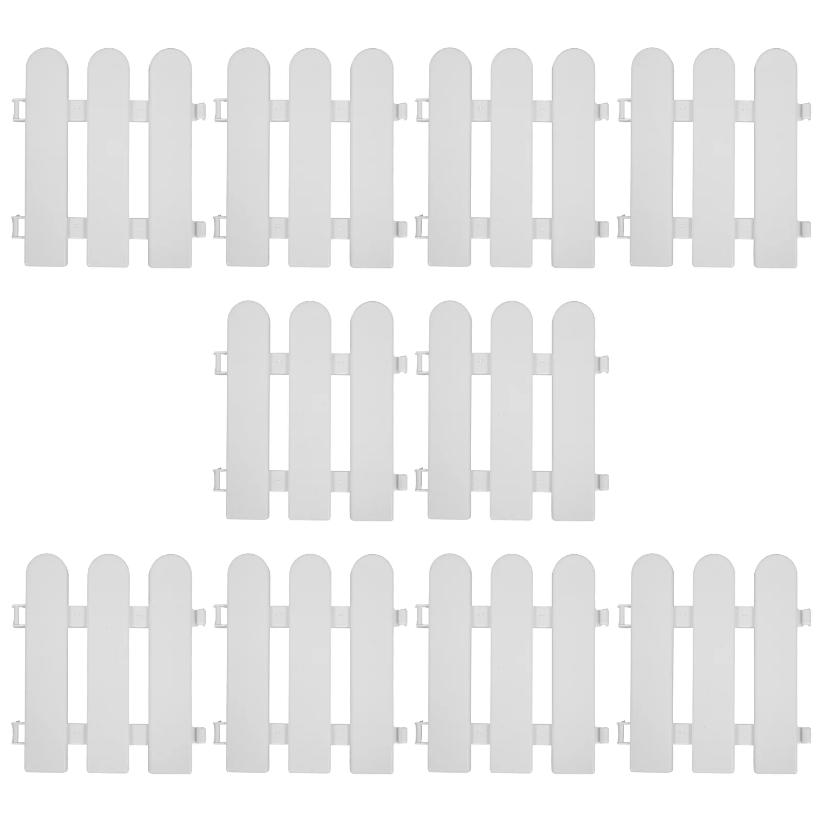 10 Pcs Decorate Courtyard Garden Fence Baby Chicken Wire Fencing Decorations Plastic Panel