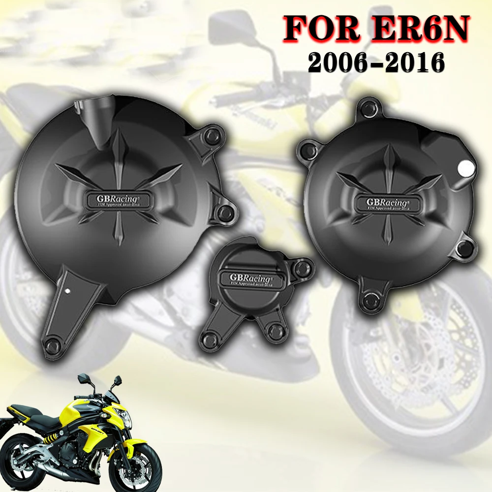 

For KAWASAKI ER6N ER6F 2006-2016 Motorcycle Engine Cover Protection for GBRacing