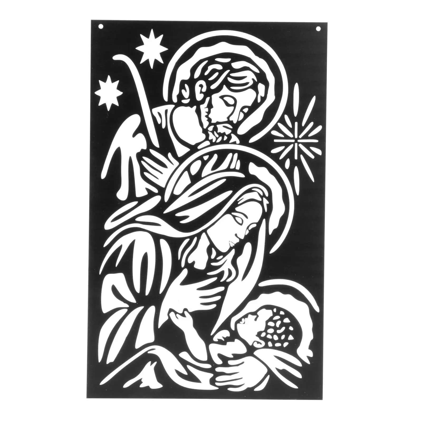 Metal Wall Decor Cutout Ornaments Sign Creative Aesthetic Iron Artwork