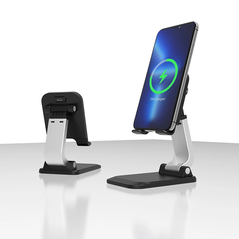 

Desktop multifunctional wireless charging phone holder