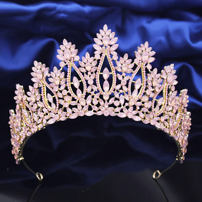 Rhinestone Tiaras and Crowns for Women Bridal Wedding Pageant Birthday Party Princess Crown Hair Jewelry Gifts