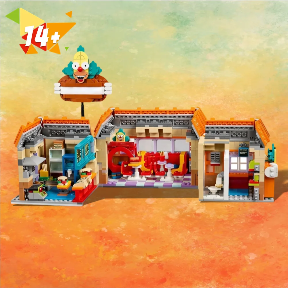 

1635Pcs Burger Shop Building Blocks Decoration Compatible10352 Brain Development Christmas Gifts Loved By Adults Children