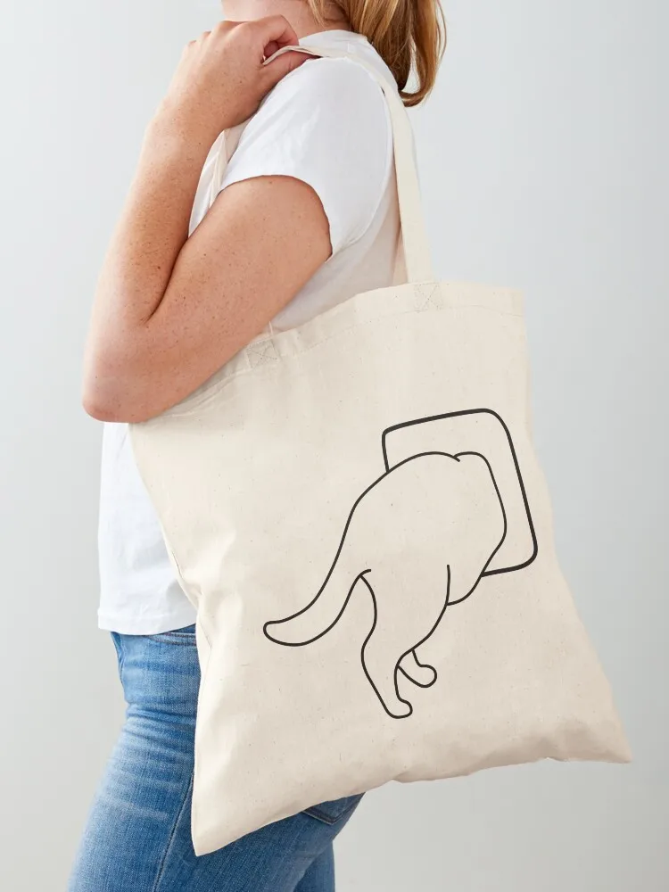 Pepito is out (drawing) Tote Bag reusable grocery bags Lady bags Canvas stote bag Canvas Tote Bag