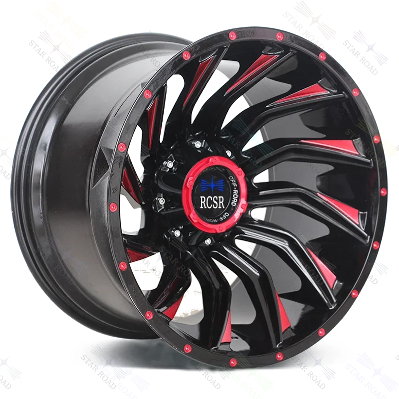 

RCSR Factory Direct 5x127 5X139.7 6x139.7 Offroad Car Aluminum Alloy Wheels 20inch SUV 4x4 Forged Deep Dish Wheel Rim New