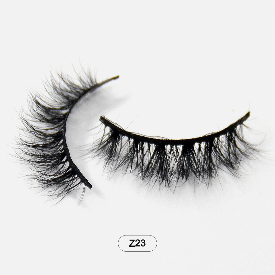 Pestañas Postizas 3D de Pelo Sintético de 1-1.2cm, Naturales y Largas, Libres de Crueldad, Hechas a Mano, Económicas 5