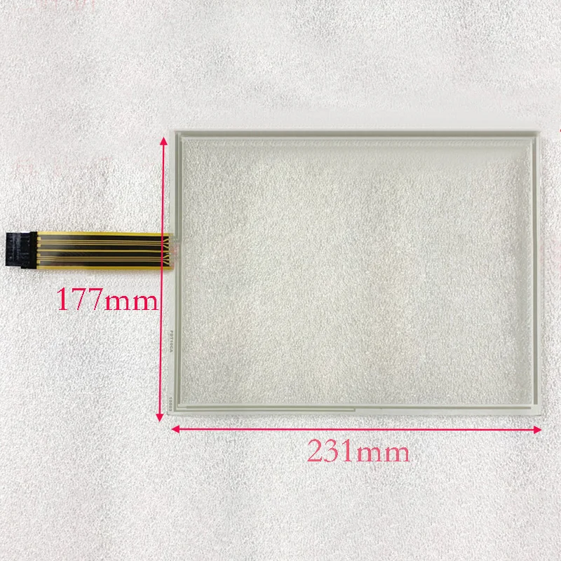 

For PanelView Plus 1000 2711P-T10C4D7 2711P-T10C4D8 Touch Screen Glass Panel 231*177mm