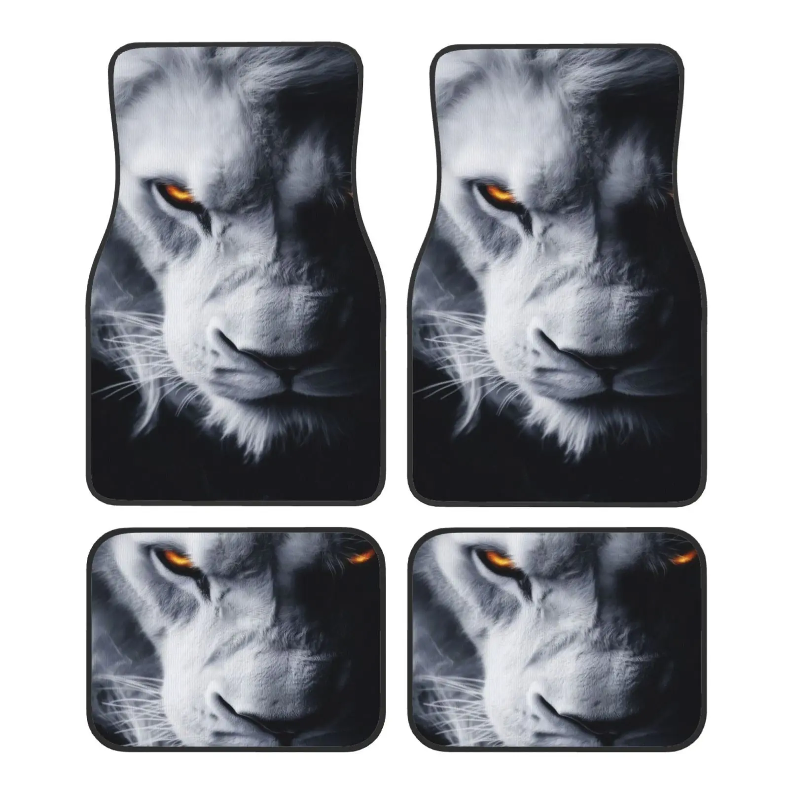 [4pcs Full-Print Car Mats| High-Density, Fits All Models, All-Season, Easy Installation& Clean]