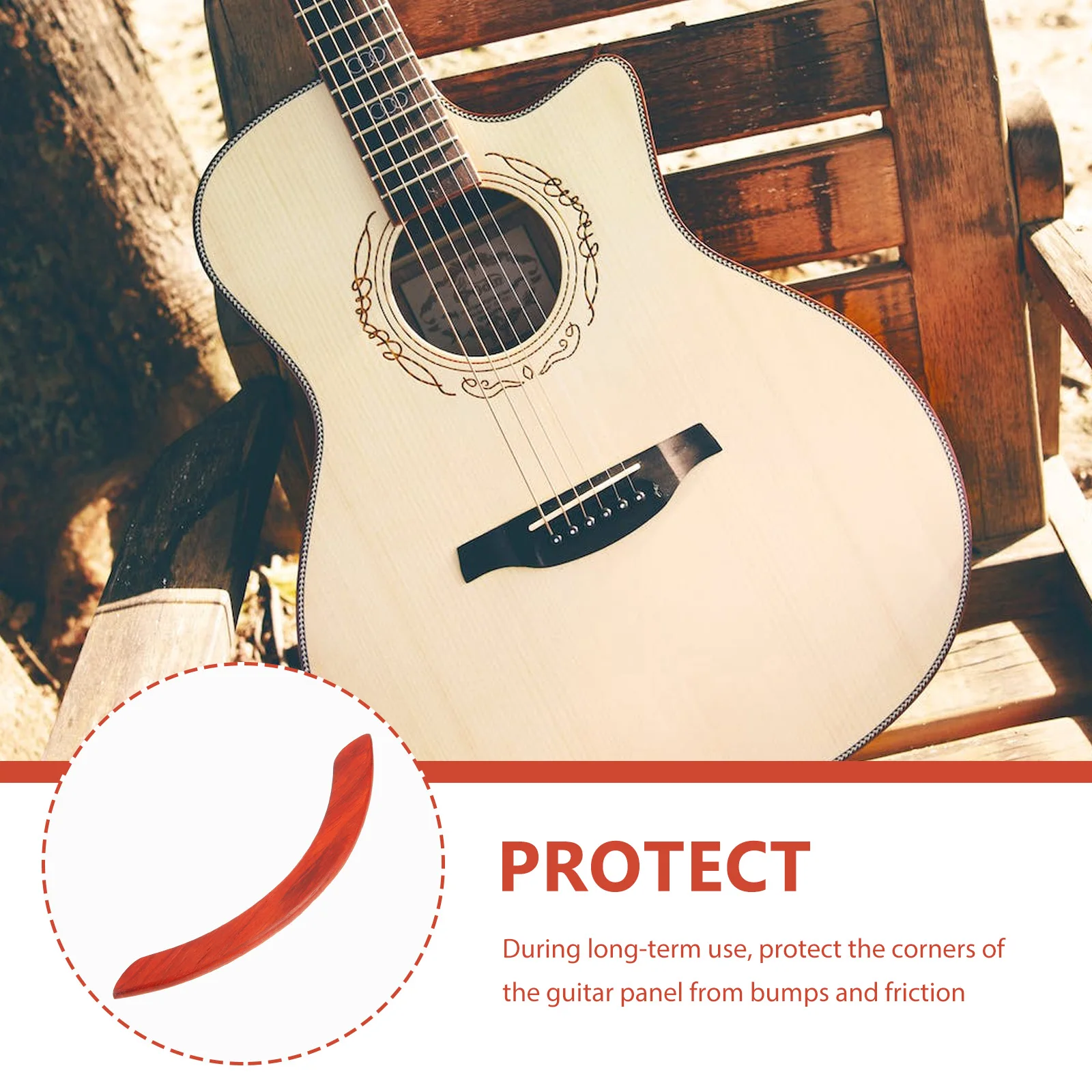 

Guitar Player Holder Accessories Acoustic Arm Pad Rest Armrest for Banjos and Guitars Self-adhesive Small Cushion