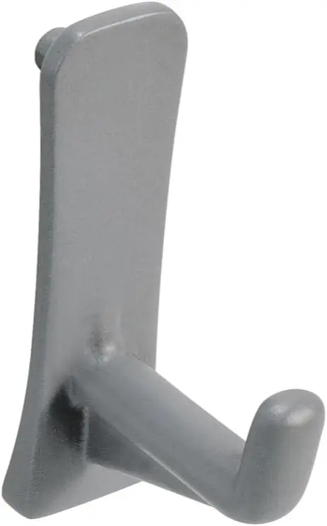 

3 Piece Short Hook Set for Pegboard Wall Mount System, Closet, Garage Utility Organization Accessories - 450036-15