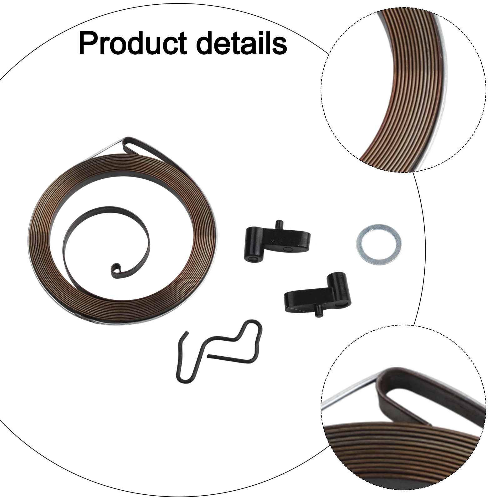 Set Komponen Perbaikan Starter Recoil Fungsional untuk Kompatibilitas Model Peniup Daun Termasuk Pilihan Populer Seperti BG86C