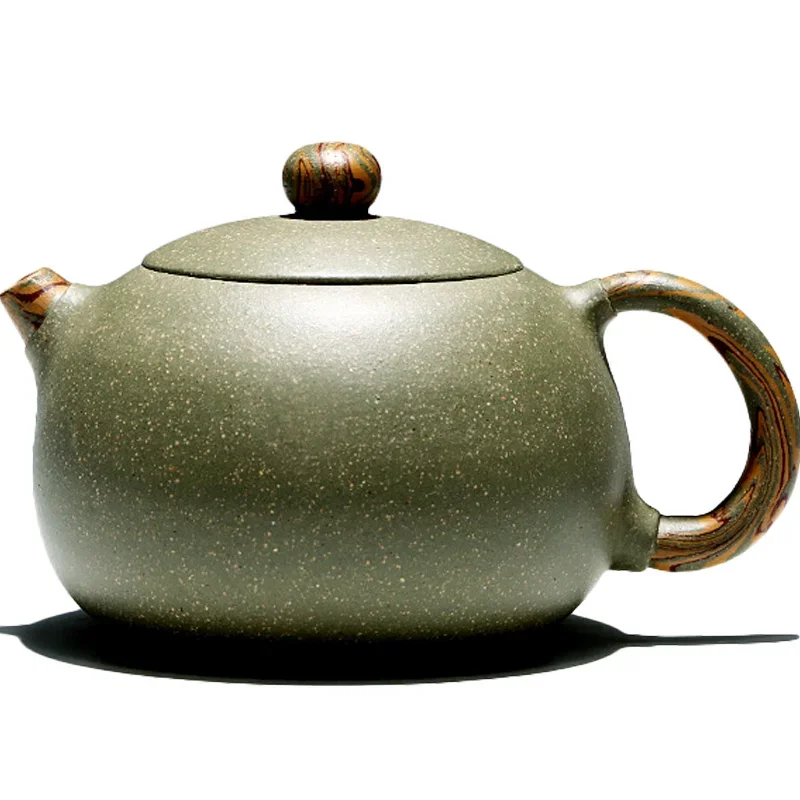 Yixing Exquisite Purple Clay Pot Pure Handmade Teapots Set Bean Green Sand Xishi Craft Bottle Gifts To Friends and Customers