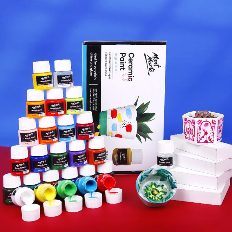 

20ml Professional Textile Painting Paints Ceramic Painting DIY Hand-Painted Clothes Acrylic Paint Set Art Supplies