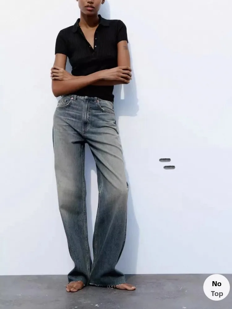 

Spring New Arrival Women's Basic ort Sve Button Decorated Collar irt Versatile Simple Sle Commute Faion Pure Color