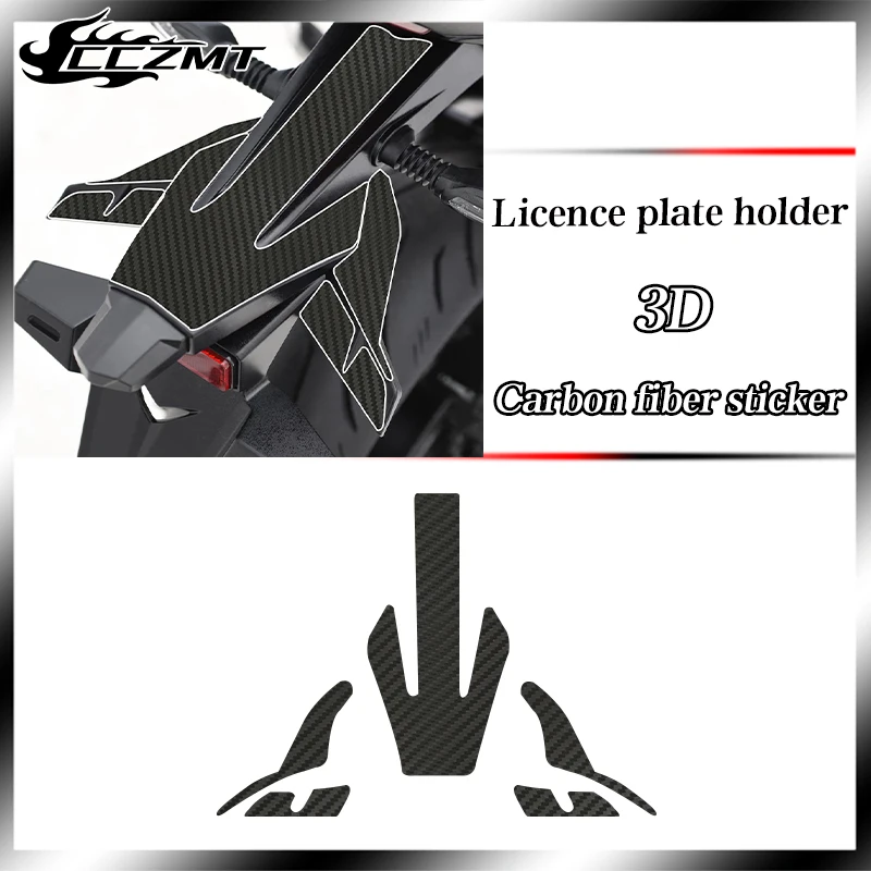 For Cyclone RC401 stickers 3D carbon fiber protective stickers body film decorative stickers and modification of flower