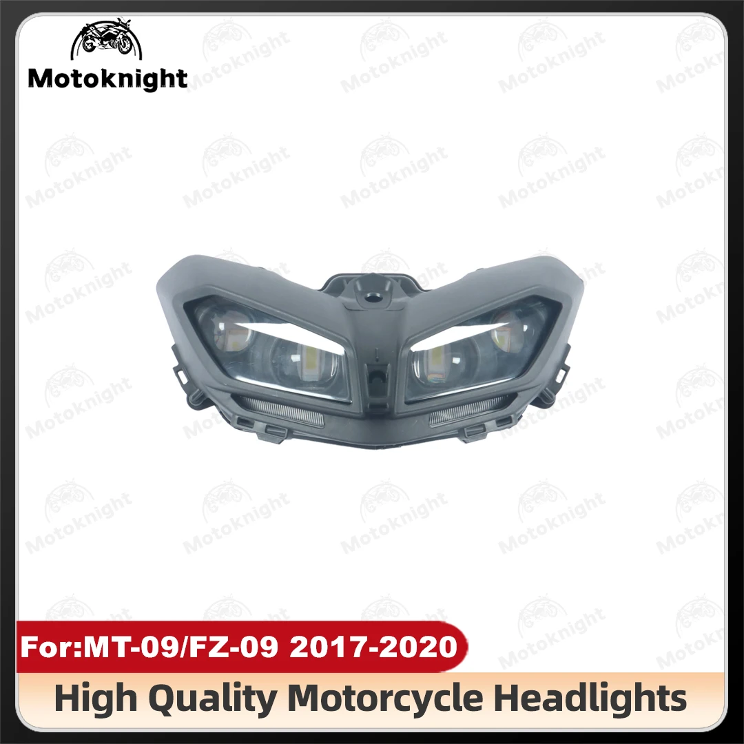 

Fit For Yamaha MT09 MT-09 MT 09 FZ09 FZ 09 2017 2018 2019 2020 Motorcycle LED Front Headlight Assembly Headlamp Head Lamp Light
