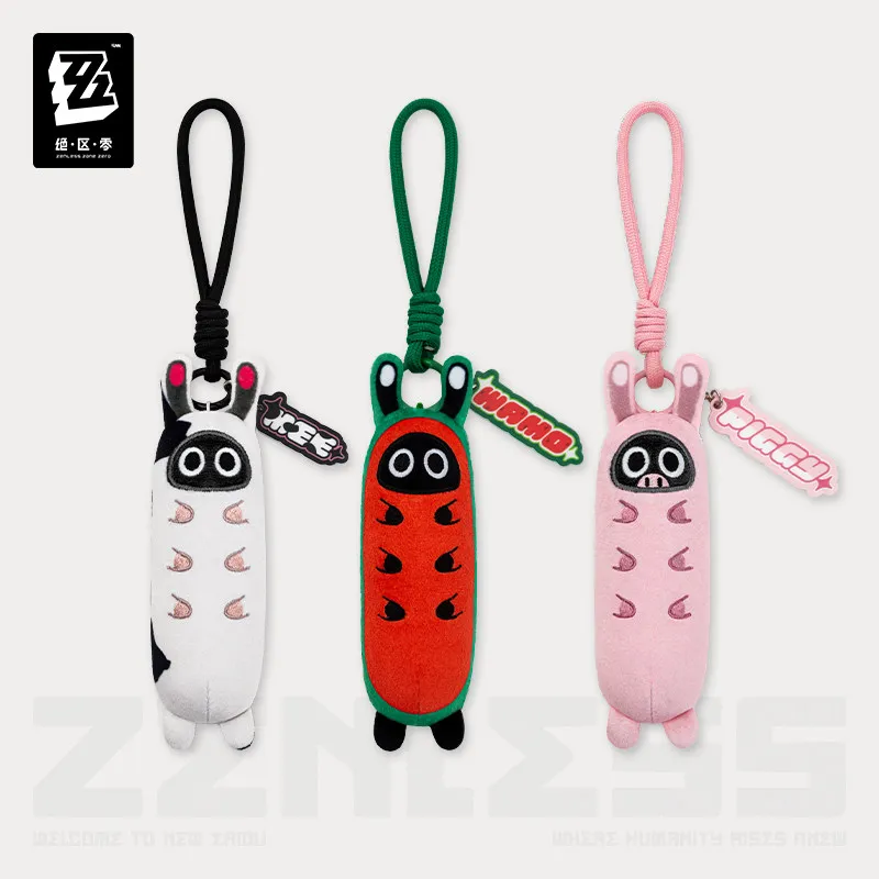 

[Official Merch] 2026 in Stock Zenless Zone Zero Anime Game Pass Series Cos Bangboo Cute Cartoon 15cm Long Strip Pendant Present