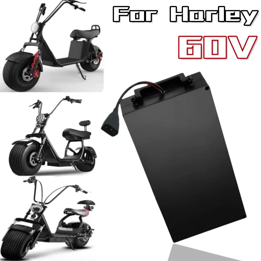 16S8P 60V 30Ah For Harley electric motorcycle lithium battery Waterproof Two Wheel Foldable Citycoco Electric Scooter Bicycle