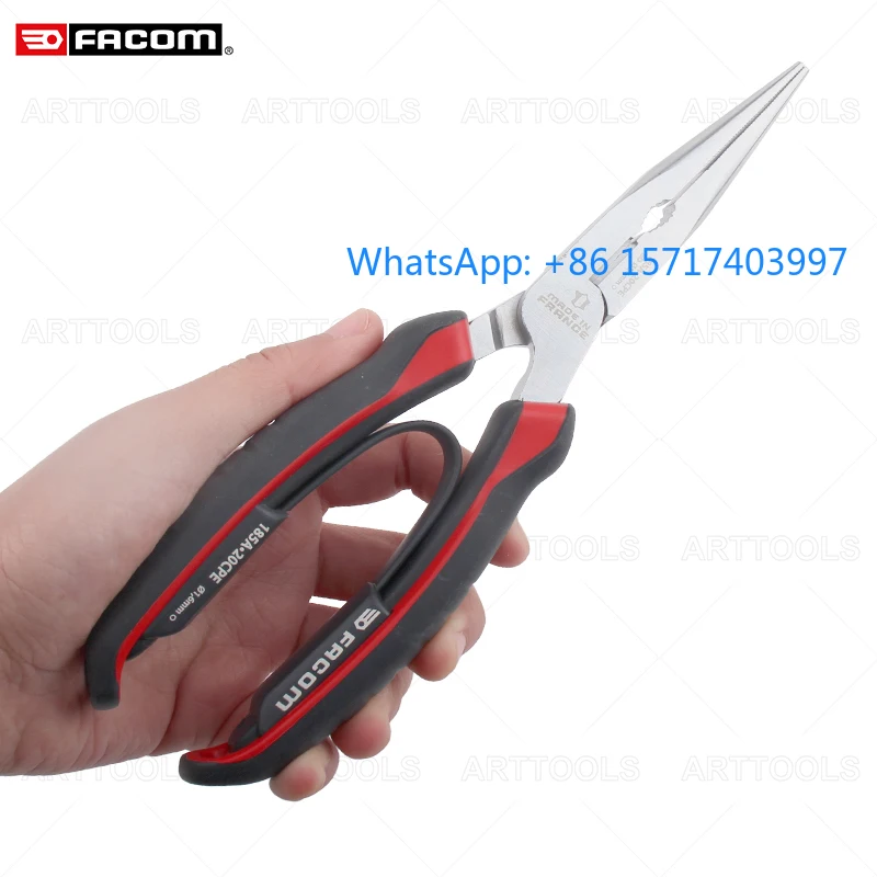 French FACOM Fagong pointed nose pliers imported pointed nose pliers with spring 193A.16CPE/185A.20CPE labor saving