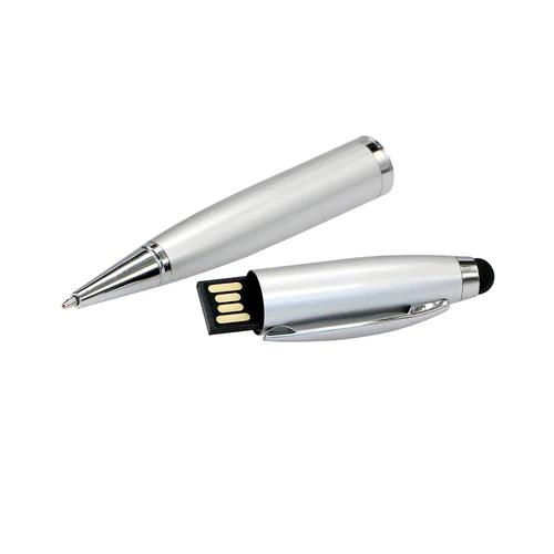 Imagen 2 del producto Unidad Flash USB bolígrafo de Metal memoria Flash Memory Stick 256GB Pen Drive 128G64G32G16G8G Pendrive Cle USB 2,0 logotipo personalizado regalo