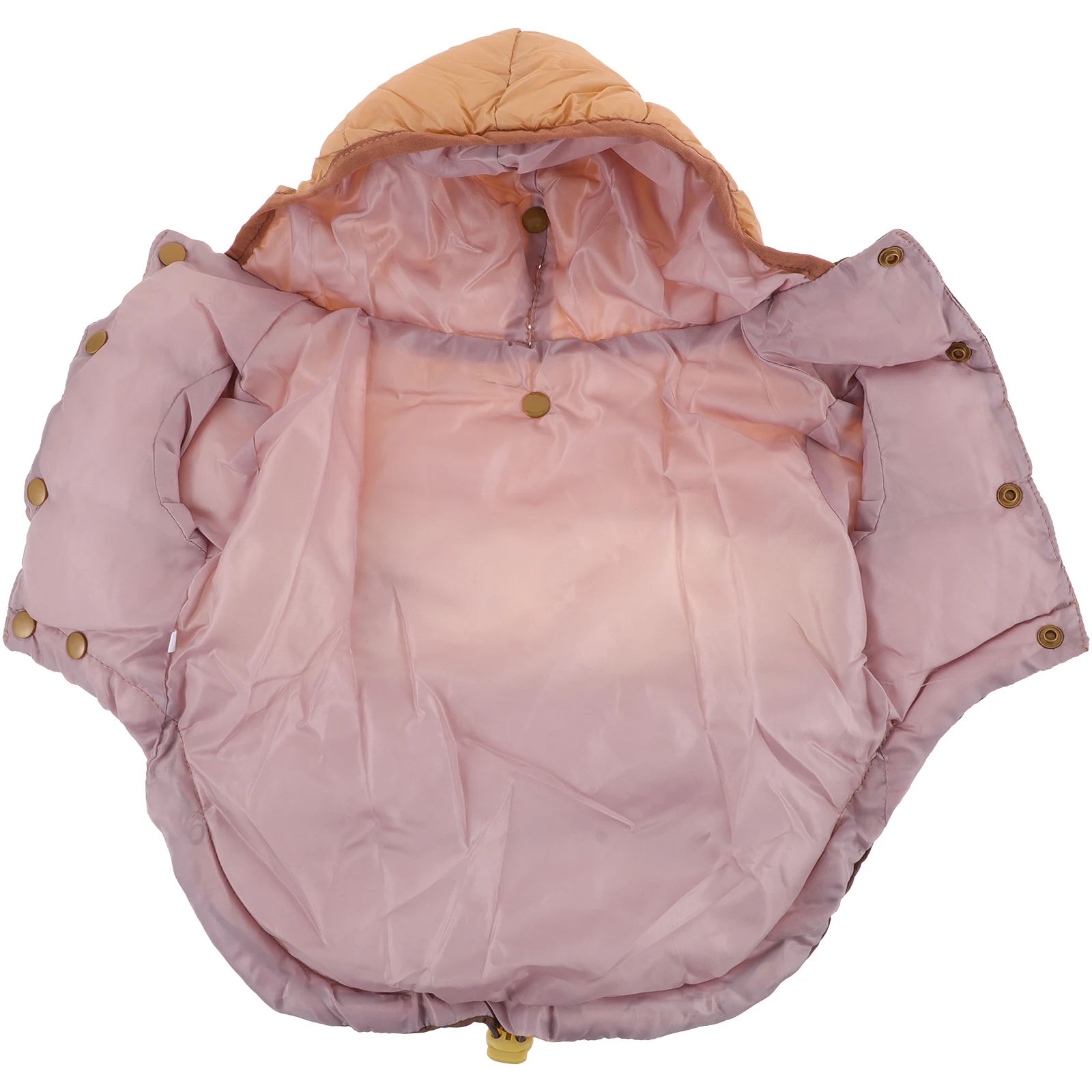 

Jacket with Hat Down Cotton Vest Girl Child Winter Coats Warm Pet Clothes Dog Costume