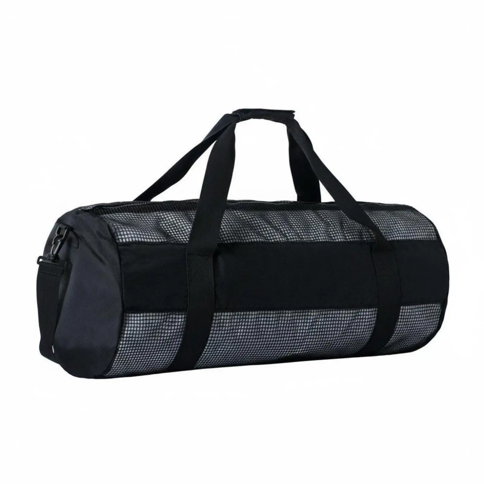 Scuba Gear Duffel Bag Detachable Shoulder Strap Mesh Dive Bag Heavy Duty for Swimmers, Boating, Beach, Pool