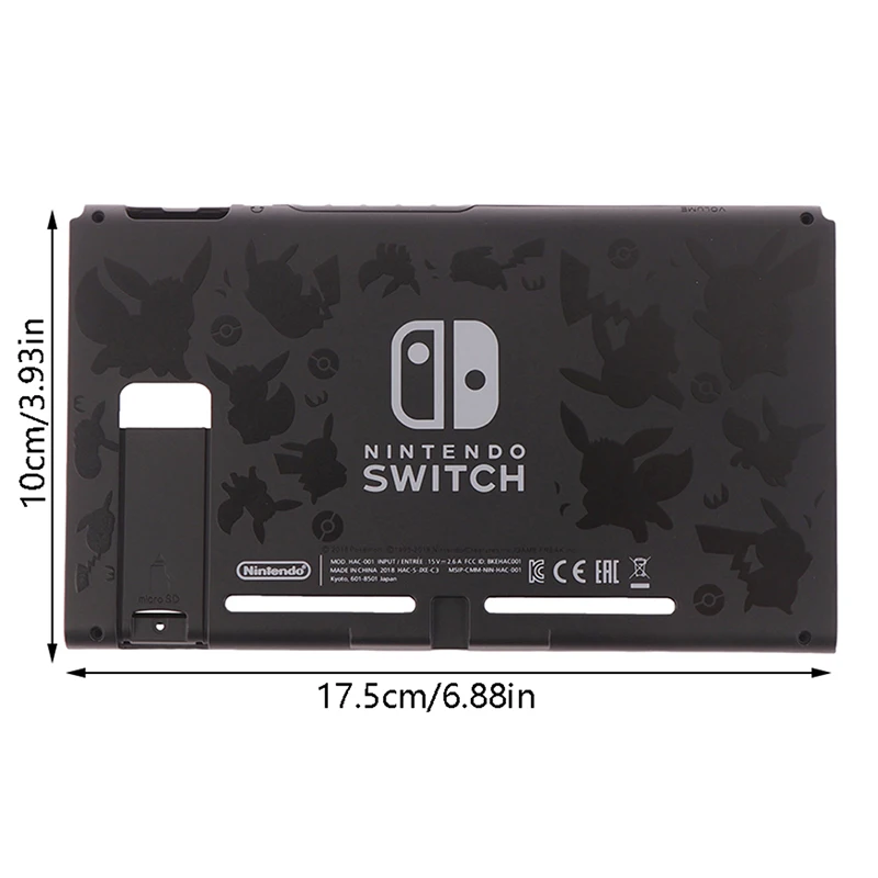 Limited Plastic Back Case Rear Cover Panel Frame For Nintendo Switch nimal Crossing Special Edition Console