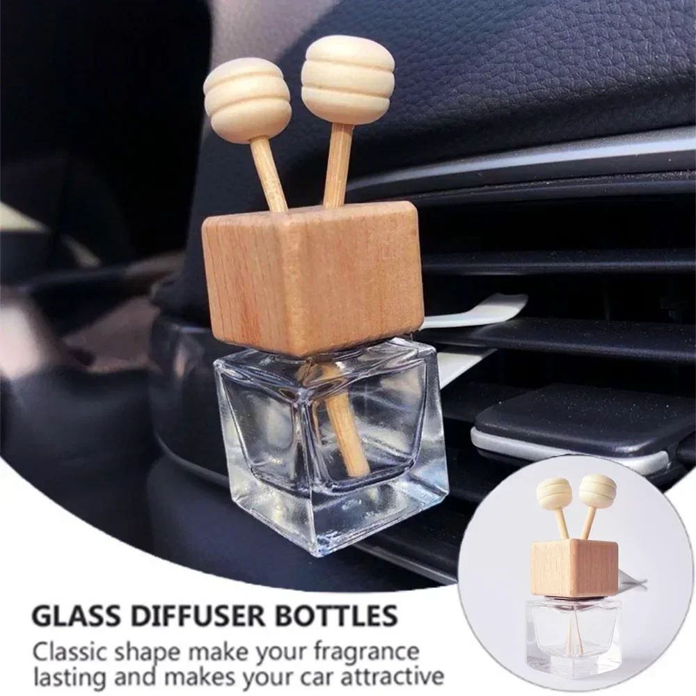 8ML Car Perfume Vent Clip Auto Air Outlet Perfume Bottle Remove Odor Essential Oil Diffuser Aroma Fragrance Diffuser