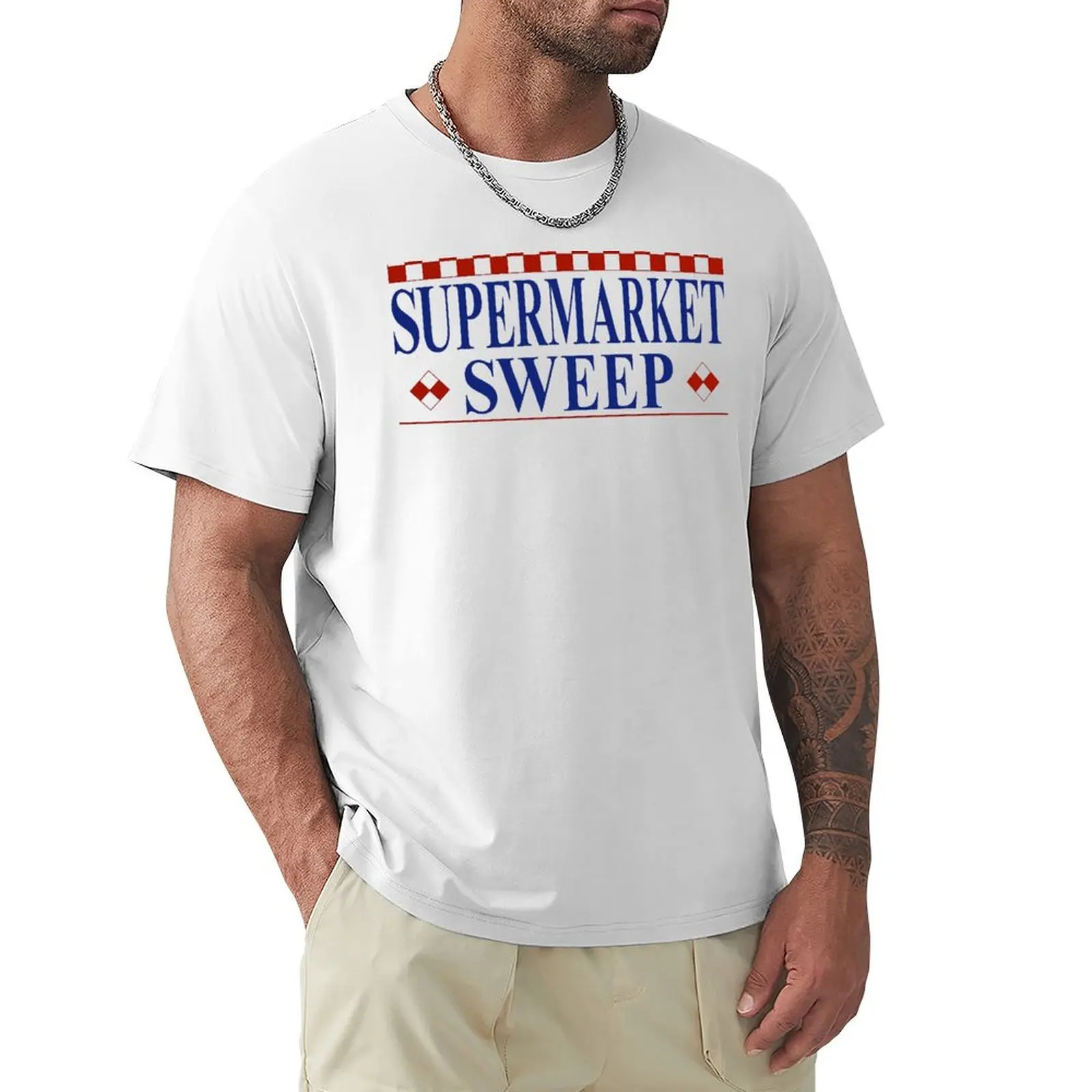 

Supermarket Sweep T-Shirt anime clothes Short sleeve tee fruit of the loom mens t shirts