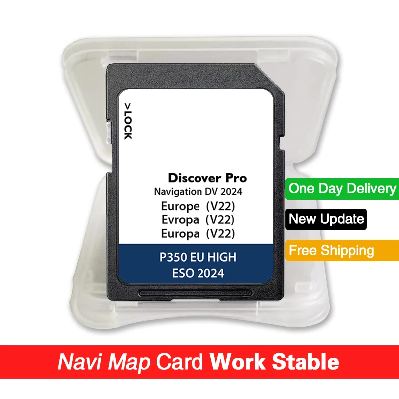 

DV V22 Discover Pro Media for Skoda VW Golf Navigation SD Card Map 64GB 510919866CC Sat Nav with Free Anti Fog Flim