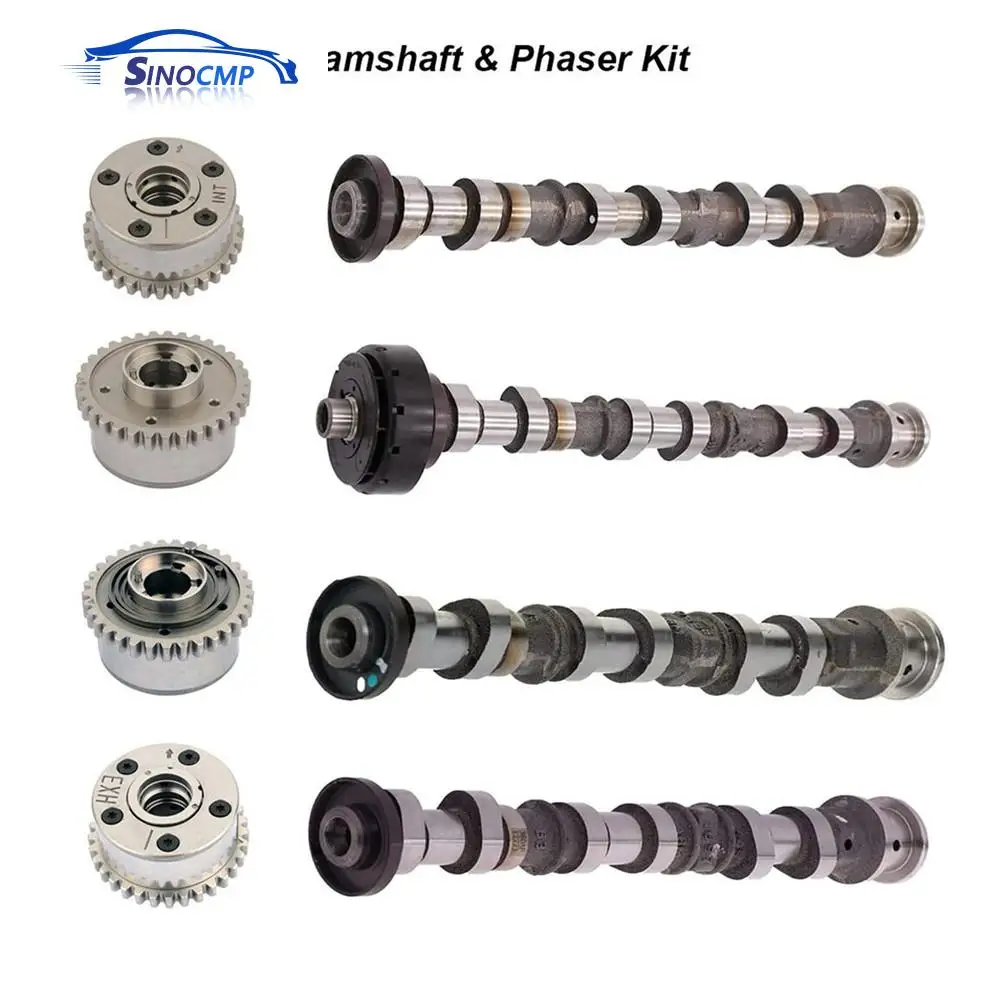 

8 шт. распределительные валы и регуляторы впускных и выхлопных газов Phaser Kit для 2011-2018 3.6L Pentastar Chrysler Jeep Dodge Avenger Journey Ram 1500