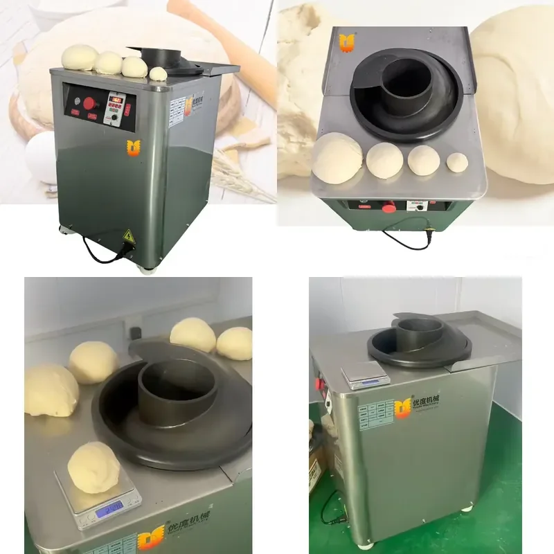 Automatic Dough Rounder Machine Commercial Bread Dough Ball Rolling Machine for Bakery Toast Bun Production
