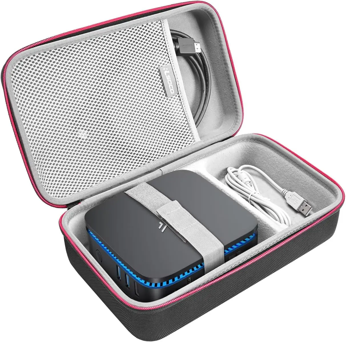 

RLSOCO Hard Case for Beelink SER8/SER9 Pro/SEi14/SER9 Mini PC (Case Only)