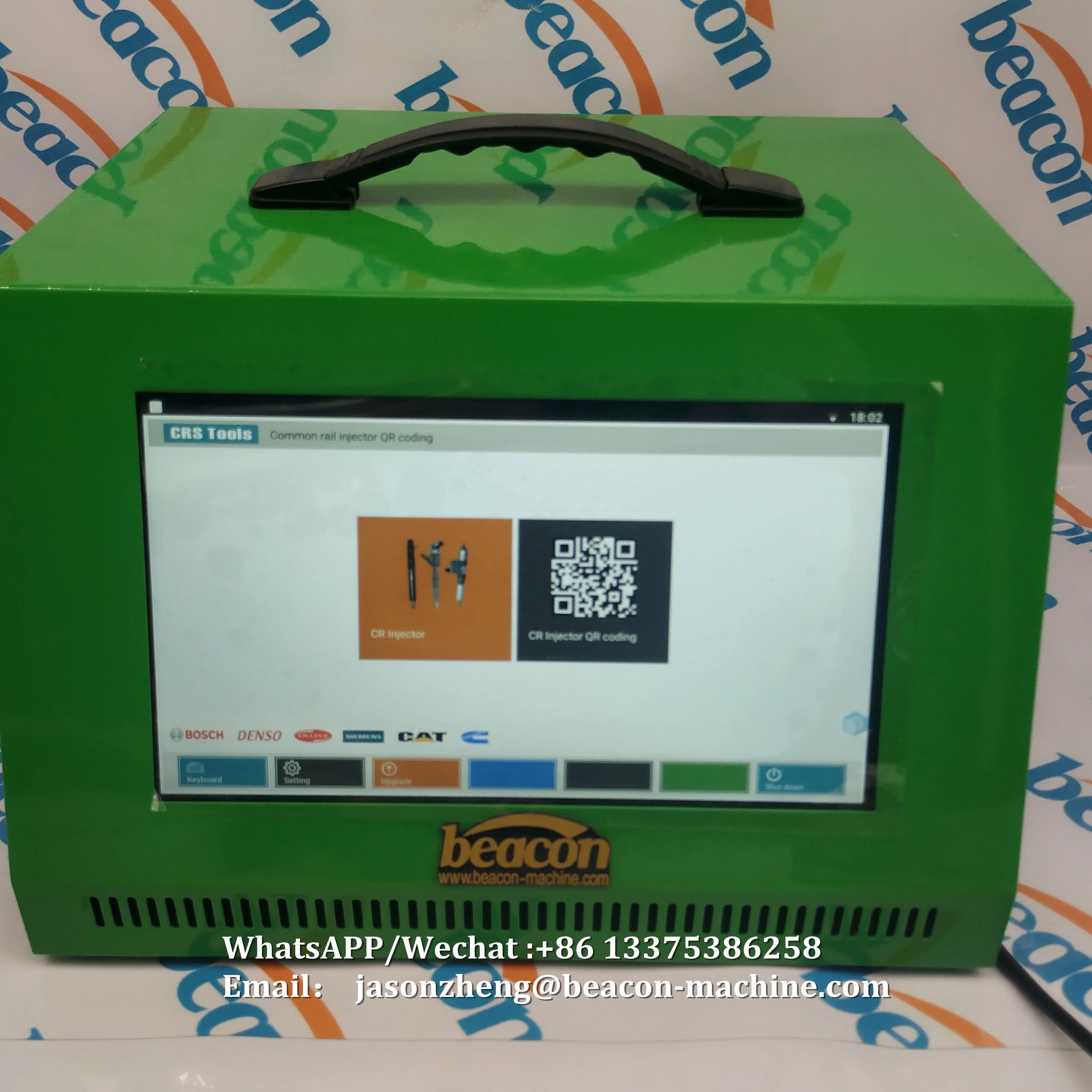 QR-1000S Common Rail Diesel Fuel Injector Coding Simulator Tester