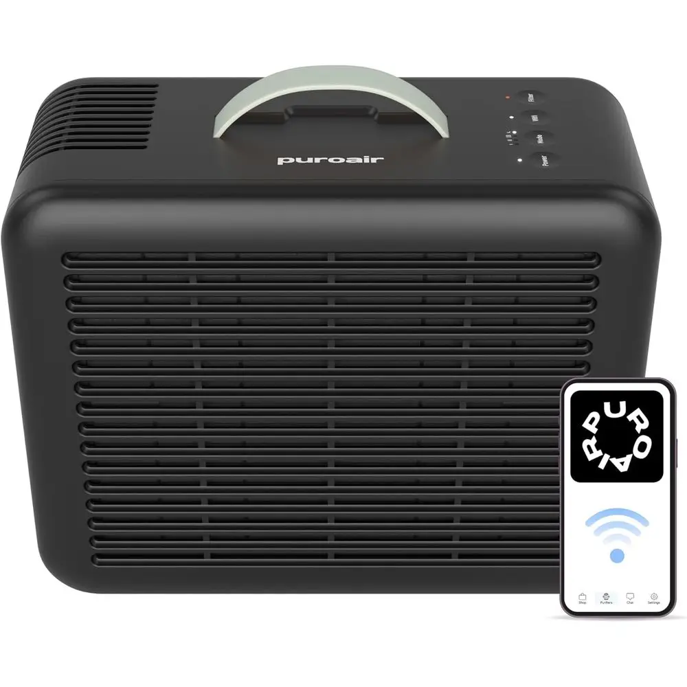 

Portable Smart HEPA Air Purifiers for Home and Pets - Effective for Rooms up to 550 sq ft, Removes Pollutants, Smoke, Pollen, Du