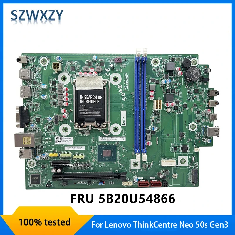 Placa-mãe Original para Lenovo ThinkCentre Neo 50s Gen 3: Avaliação Técnica e Recomendação para Profissionais