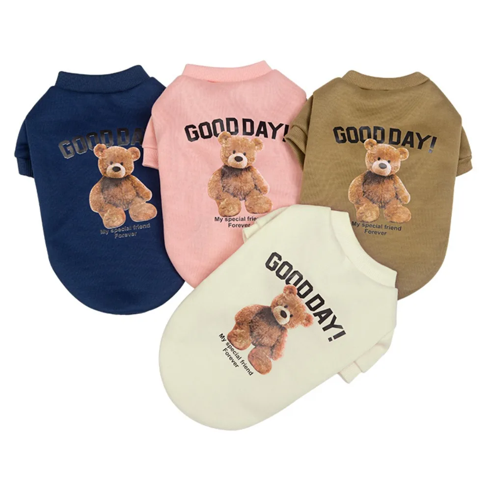 Dog Shirt Puppy Tank Top Dog Shirts Pet Apparel Colorful Breathable Puppy Sweatshirt Printed Dog Clothes for Small Medium Dogs