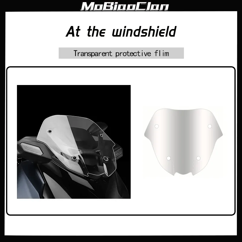 For YAMAHA XMAX300 TECHMAX 2026 Invisible Car Cover Film Thickened Stickers Anti Slip And Waterproof Modification Accessories