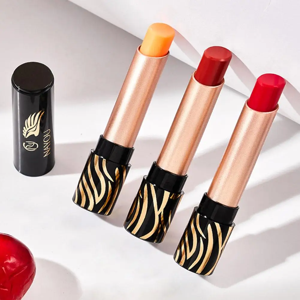 Red Lip Tint Non-stick Cup Lip Balm ไม่ระคายเคือง Lips แต่งหน้าเครื่องสําอางเปลี่ยนสีลิปสติกมะเขือเทศสด Lip Gloss แต่งหน้า