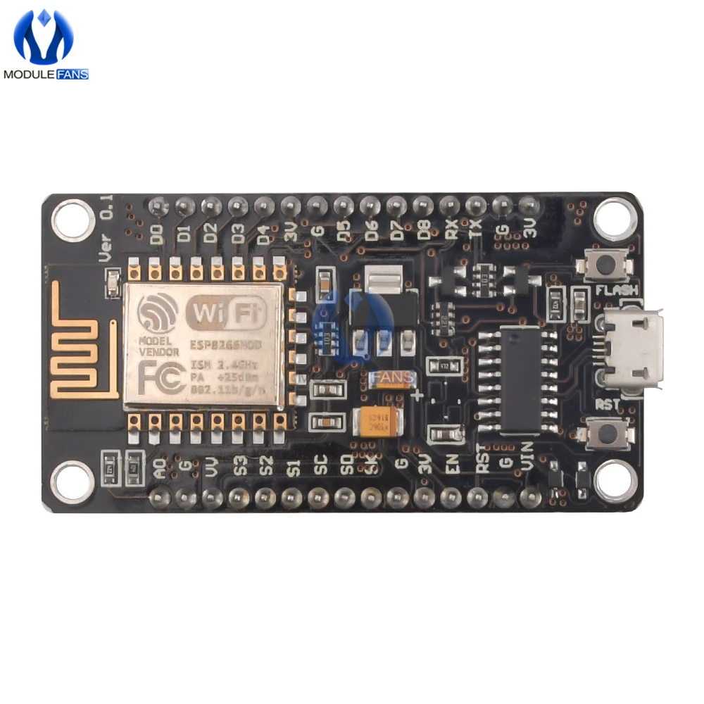 ESP8266 ESP-12F ESP-12E CH340G CH340 g NodeMcu V3 WIFI Wireless Module Antenna PCB Network Development Board USB IO