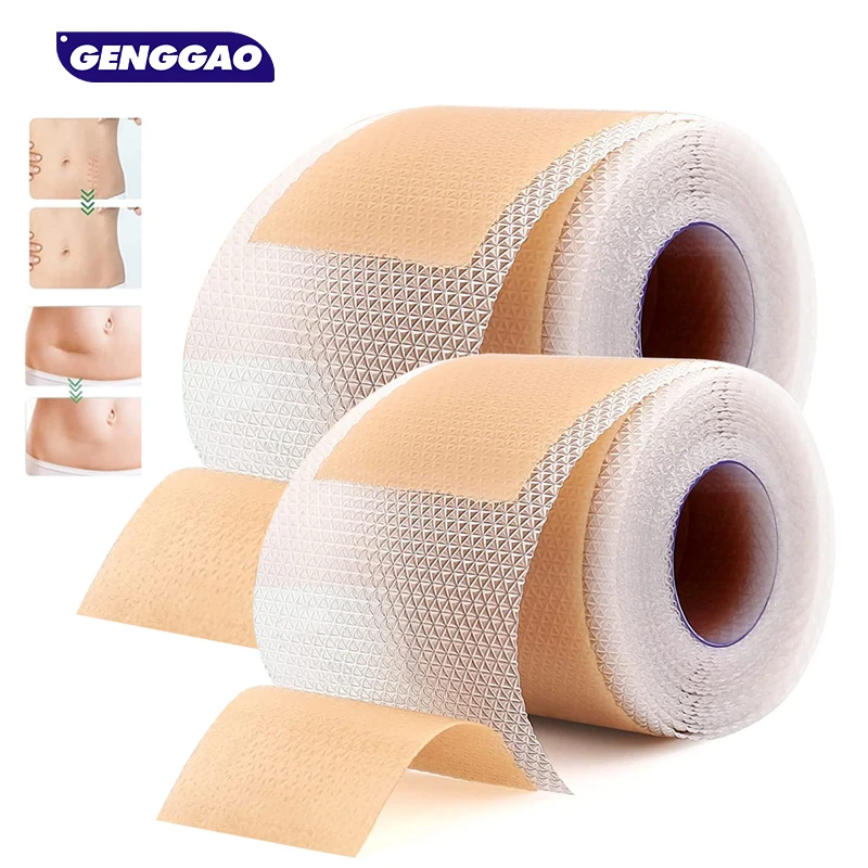 1 Roll Scar Sheets Roll - Medical Grade Silicone Scar Tape for Keloid, Surgery, C-Section, Acne, & Chronic Wounds