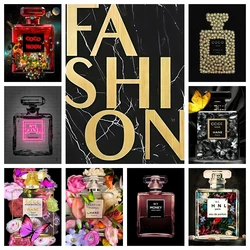 Diy Diamond Art Painting Ofers New 2024 Zestawy Fashion Paris Perfume Bottle Pictures Home Decor Embroidery Mosaic Quadro Crafts