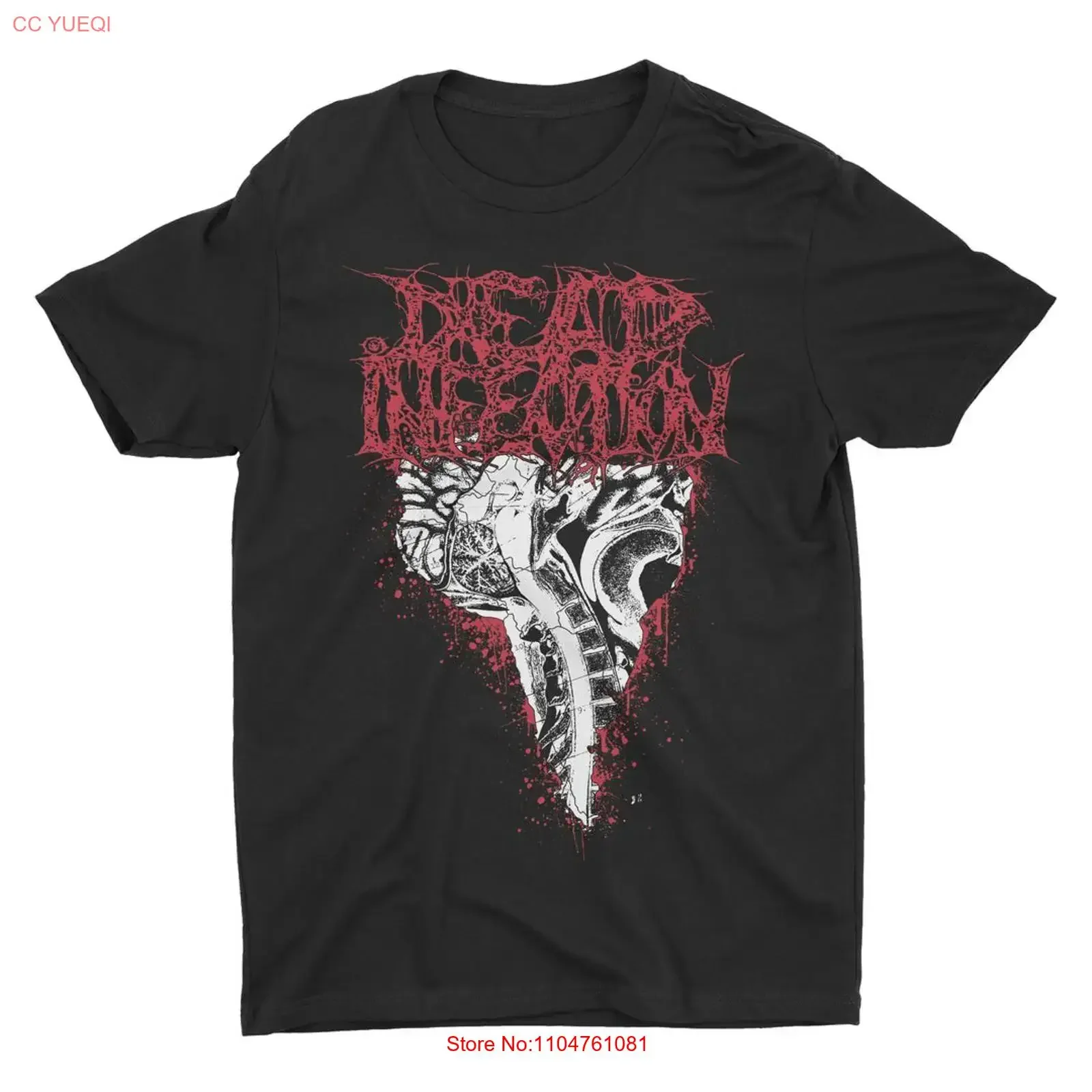Vintage Dead Infection For Fans Men S 235XL T Shirt 11D597 vintage Washed Soft fashion Unisex graphic designer clothes