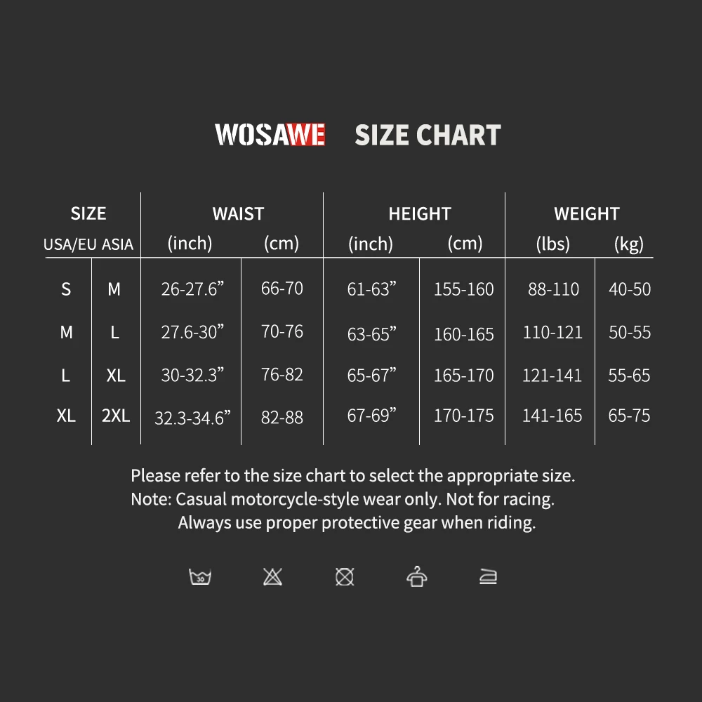 WOSAWE Women Slim Motorcycle Pants with Knee Pockets Casual Running Sports Pants Hip Lift High Waist Leggings Stretch Yoga Pants