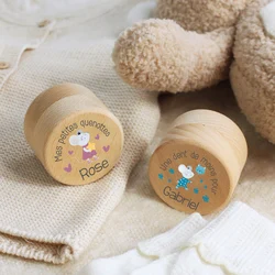 Personalised First Tooth Box Babyโs First Gift New Baby Christening Gifts Baby Shower Wooden Engraved Trinket Boxes